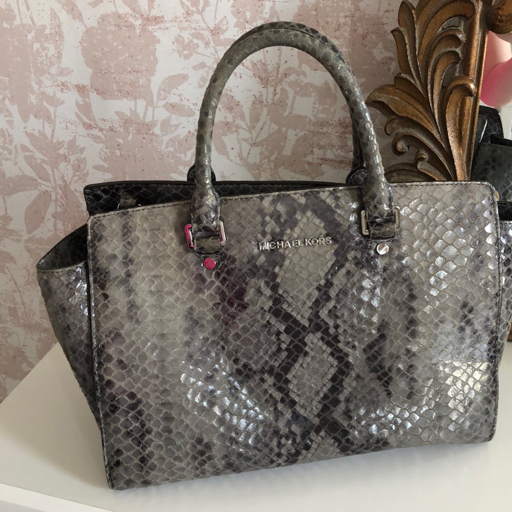 Michael Kors Snakeskin Purse